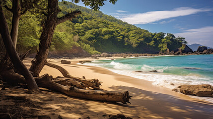 Generative AI, Unveiling the Secrets: Capturing the Untouched Beauty of Secluded Beaches