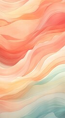 Fototapeta premium Colorful abstract waves as background