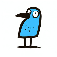 cartoon bird