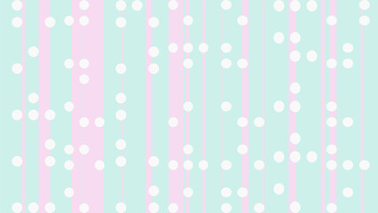 Experimental Braille Signal in Mint Green Background with pink glitch lines