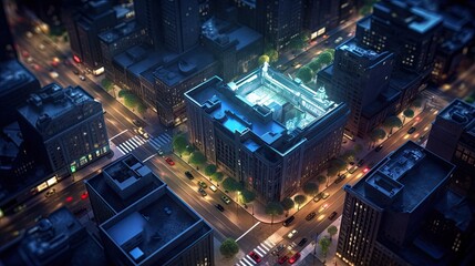 Fototapeta premium Streamline Your City Travel. Mobile GPS and Digital Tablets. generative ai.