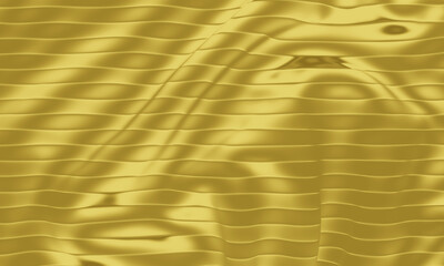Abstract gold background. Golden wave texture.