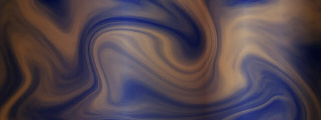 A Beautiful abstract Illustration of liquid acrylic resin. Divorces and smooth lines of paint, colors. Pearl modulations. Abstraction of acrylic, epoxy, halftones. 3d illustration.