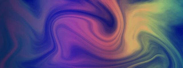 A Beautiful abstract Illustration of liquid acrylic resin. Divorces and smooth lines of paint, colors. Pearl modulations. Abstraction of acrylic, epoxy, halftones. 3d illustration.