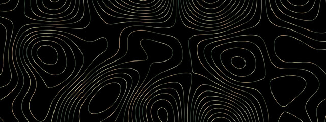 Topographic background and texture, monochrome image. 3D waves, White wave paper curved reliefs abstract background, Abstract topographic contours map background, Vector contour topographic map.	