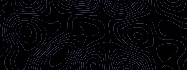 Topographic background and texture, monochrome image. 3D waves, White wave paper curved reliefs abstract background, Abstract topographic contours map background, Vector contour topographic map.	