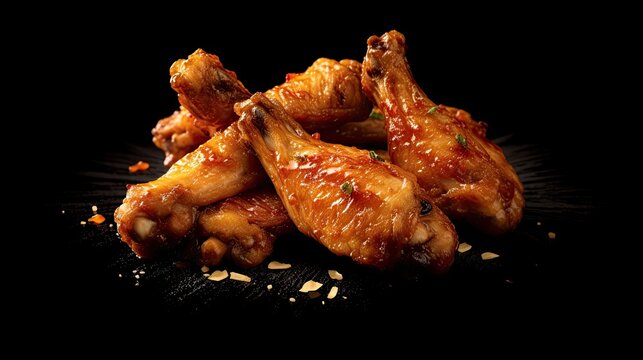 Seasoned Grilled Chicken Wings