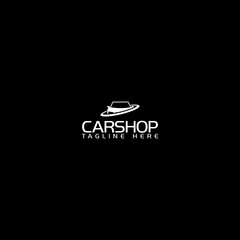  Car Shop Logo Template Design icon isolated on transparent background