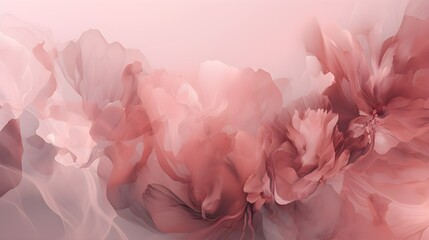 light soft floral abstract background