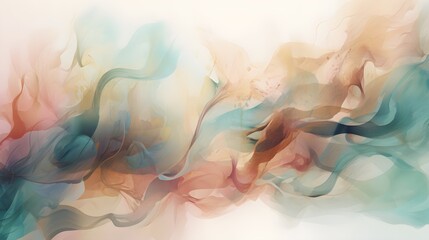 light soft floral abstract background