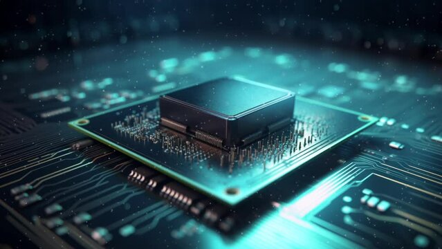 A super-chip on a circuit board harmonizing with the quantum computing universe - reworked generative AI