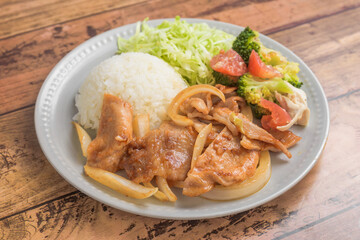 ポーク焼き肉ランチ