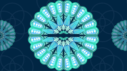 luxury ornamental mandala design background