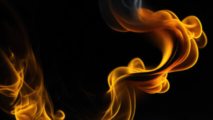 Abstract background illustration of a smoke color (Generative AI)