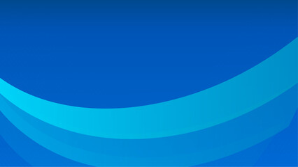 royal blue business abstract banner background with fluid gradient wavy shapes