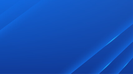 royal blue business abstract banner background with fluid gradient wavy shapes