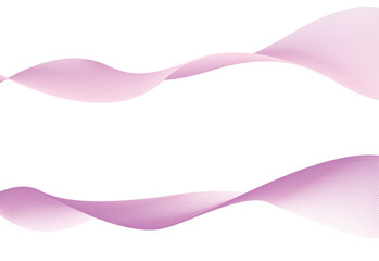 Abstract pink lines, delicate and soft waves 