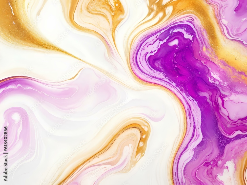 Poster abstract colorful background with waves generated ai