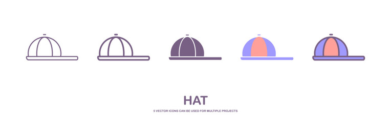 Baseball hat sketch icon for web, mobile and infographics. Hand drawn baseball hat icon. Baseball hat vector icon. Baseball hat icon isolated on white background.