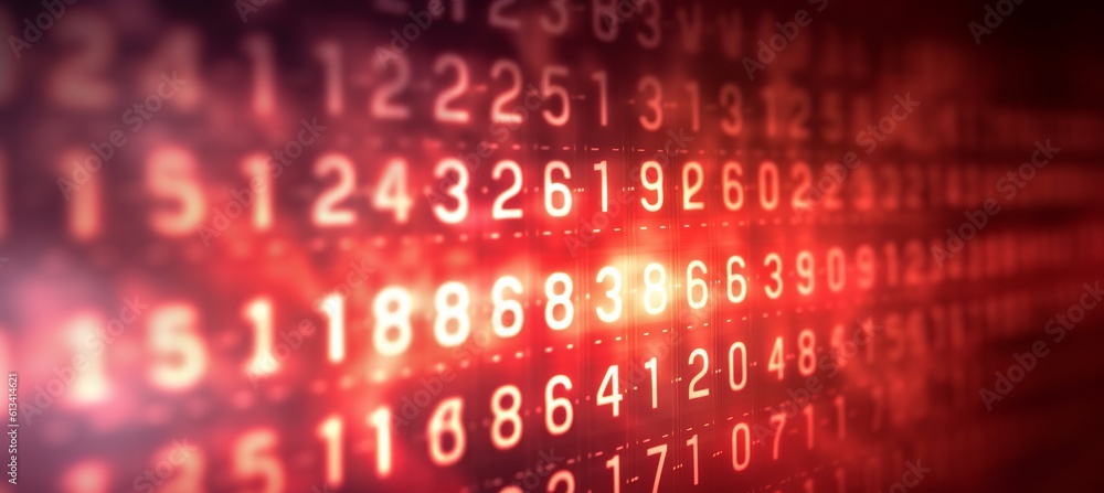 Poster Internet code danger alert visualization system technology background. Generative AI technology.