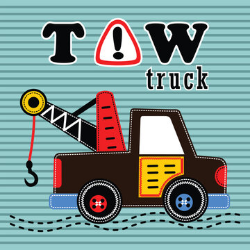 clipart tow trucks funny cool