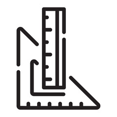 ruler Line Icon