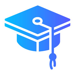 graduate Gradient icon