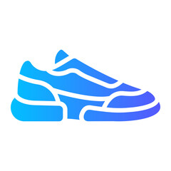 shoes Gradient icon