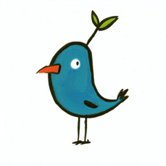 bird on branch
