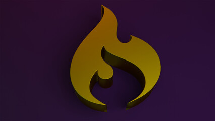 Photo 3d online social media communication platform concept. photo frame with emoji, comment, love, like and play icons. 3d render illustration