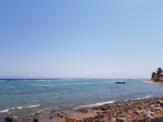 Sea, beach and sky Dahab Egypt Blue Hole
