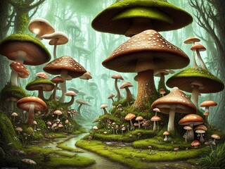 Mushroom Town 