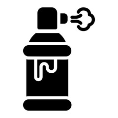 spray paint Solid icon