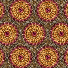 pattern with flowers version 6