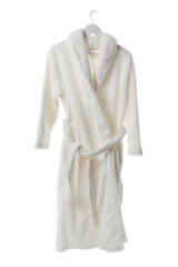 Bath accessories and supplies, composition with bathrobe - obrazy, fototapety, plakaty
