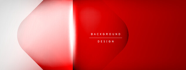 Fototapeta premium Vector abstract line background with glowing effects and shadows. Vector Illustration For Wallpaper, Banner, Background, Card, Book Illustration, landing page