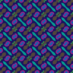 Seamless diagonal pattern. Repeat decorative design. Abstract texture for textile, fabric, wallpaper, wrapping paper. 