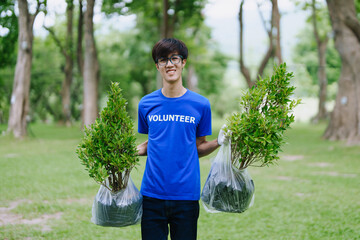 Volunteers of various nationalities are showing solidarity by sacrificing their personal time by...
