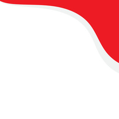 Indonesia Flag Footer