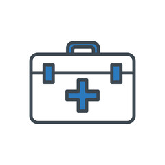 First aid icon design template vector