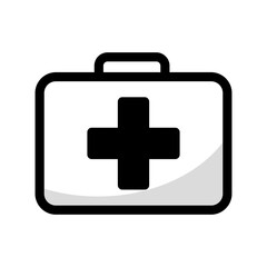 First aid icon design template vector