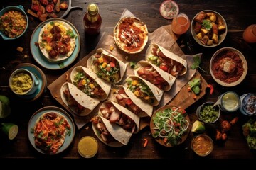 Premium and delicious mexican tacos