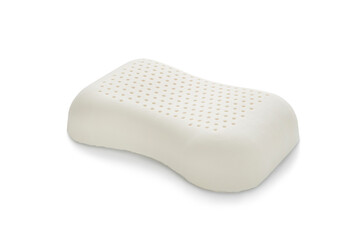 heart style latex Pillow in white background