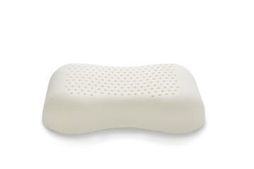 heart style latex Pillow in white background