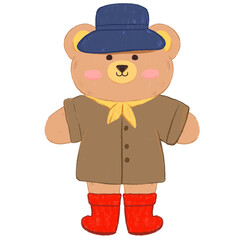 teddy bear cartoon
