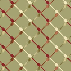 Spoon seamless pattern