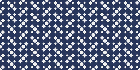 A simple pattern with polka dots and shapes, a repeating pattern. Vector simple pattern, for print and interior.
