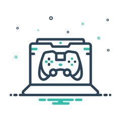 Mix icon for gaming 