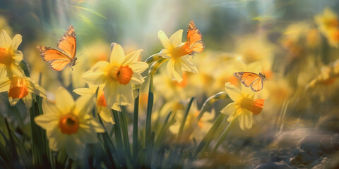 Obraz premium Spring Background