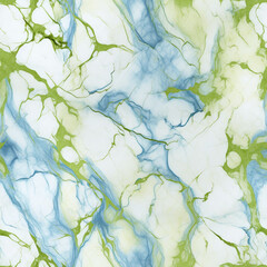 The Background An Abstract Marble Pattern In Blue And Green, Characterized By Natural Curved Lines. Designed using advanced generative AI algorithms.